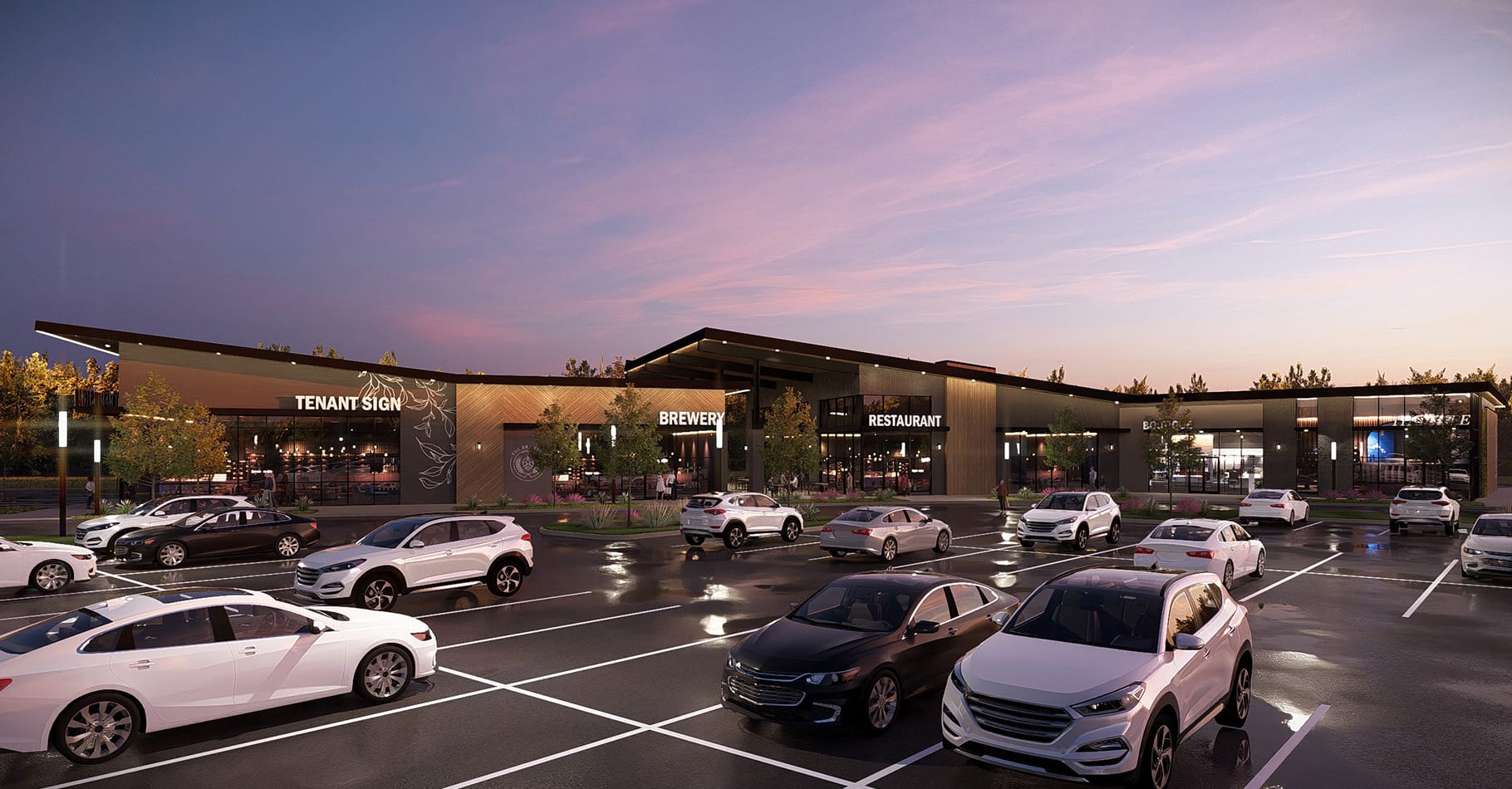 commerce district phase one retail 